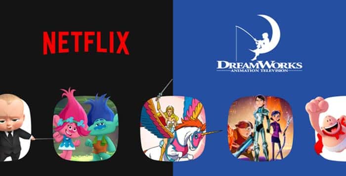 Netflix y Dreamworks juntos