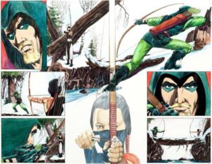 El arco del cazador de Green Arrow