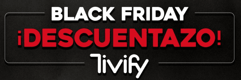 El servicio premium de Tivify se encuentra en oferta por el Black Friday