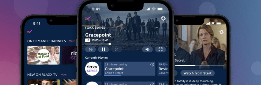 rlaxx TV lanza su app para dispositivos iOS