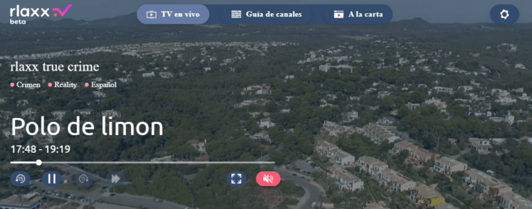 rlaxx TV lanza su servicio para los navegadores