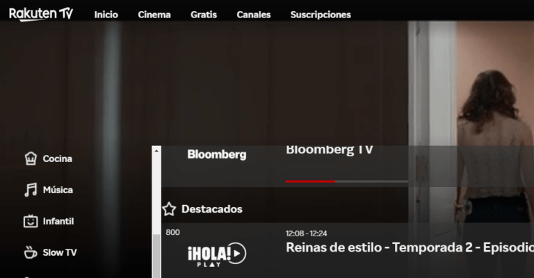 Rakuten TV lanza sus canales gratis en España