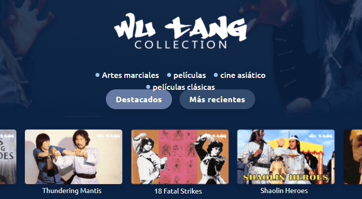 rlaxx TV añade el canal Wu Tang Collection