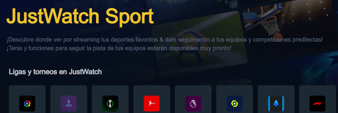 JustWatch te dirá donde puedes ver la Fórmula 1