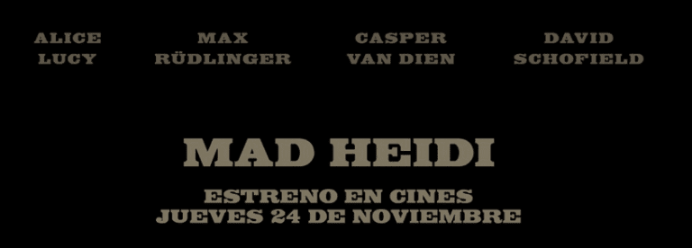 ConUnPack confirma el estreno inminente de Mad Heidi