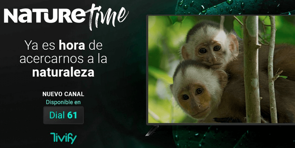 El canal gratuito de Nature Time llega a Tivify