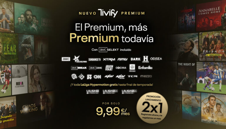 Tivify lanza un nuevo plan con todos los canales de AMC Selekt