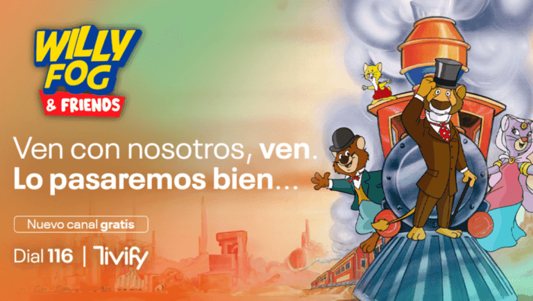 Willy Fog & sus amigos llegan a Tivify