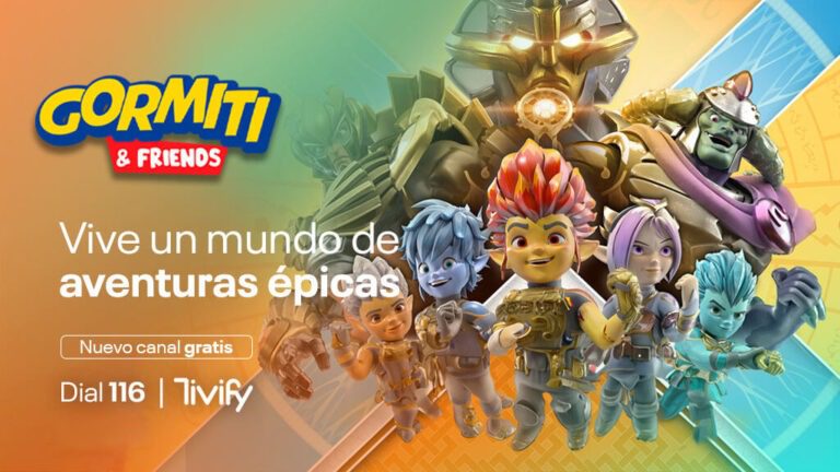 Gormiti llega al servicio de Tivify en forma de canal