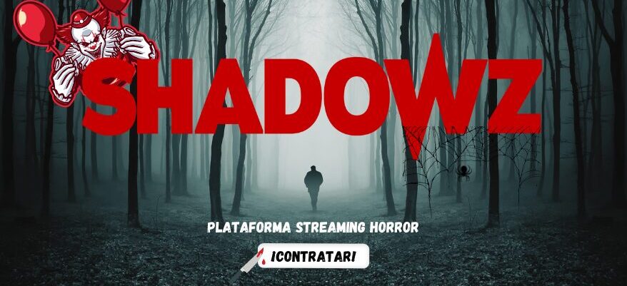 banner de shadowz, plataforma de streaming de películas de terror